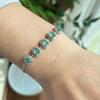 Suporte para pulseira de jade gelo natural retrô Guofeng suporte para avaliação