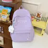 Mochila Escolar Estilo Japonés para Niña, Versión Coreana, Versátil para Estudiantes de Secundaria y Preparatoria, Mochila de Gran Capacidad, Mochila de Viaje para Estudiantes con Compartimento para Laptop