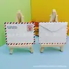 Papelaria Criativa Estilo Britânico Retrô Mini Envelope Europeu Clássico Envelope de Papel Kraft Envelope Pequeno Fofo em Estoque