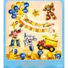 Set de Globos de Cumpleaños Más Vendido Transfronterizo Decoración para Fiesta Temática Miércoles Juguete de Dibujos Animados para Niños