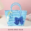 Bolsas de Palha Coloridas Populares, Lembrancinhas de Casamento, Brindes para Eventos Corporativos, Sacolas de Presente para Feriados, Cestas de Higiene Pessoal, Cestas Pequenas para Legumes