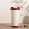 Taza de café de lirios del valle de alto valor con pajilla doble personalizada, termo de acero inoxidable 316, taza de regalo de alta calidad para niños y niñas