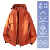 Chaqueta 3 en 1 para Mujer 2026 Nueva Primavera/Otoño Resistente al Viento Impermeable para Montañismo para Trekking en Xizang