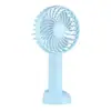 Mini Ventilador de Mano Portátil de Regalo, Silencioso, Viento Fuerte, Recargable, Ventilador Portátil USB Multifuncional
