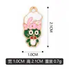 Acessórios de Pingente para Colar e Pulseira DIY de Esmalte com Personagem de Desenho Único, Venda Direta da Fábrica, Podem Ser Misturados e Enviados Transfronteiriços
