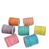 Corda Trançada, Corda de Camurça, Corda de Pele de Veado, Cordão, Corda de Couro de Vaca, Flor para Presente Embalagem Têxtil para Casa, Materiais para Corda de Trança DIY