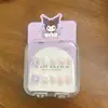 Novas Unhas Infantis Removíveis Vestíveis na Caixa para Meninas, Adesivos de Unha Removíveis, Adesivos de Unha Exquisitos de Desenho Animado, Peças de Unha