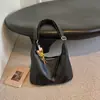 Bolsa Tote Elegante e Moderna Shuai Mijia 2026 Nova Bolsa Casual Retrô de Grande Capacidade Bolsa Transversal de Ombro Único com Personalidade Feminina