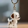 Libro Rojo Perro Carcasa Transparente Colgante Bola de Pelo Almacenamiento de Pelo de Mascota Llavero Creativo Regalo Almacenamiento de Pelo de Perro Conmemorativo