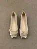 Sapatos Elegantes, de Solado Plano e Confortáveis para o Dia a Dia de Mulheres, Mary Jane 2026 Novos Sapatos de Primavera Estilo Francês com Bico Quadrado para Combinar com Saias