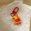 Chaveiro Pingente Kappi Bala Vermelho de Ano Novo Fofo Desenho Animado Acessório para Pendurar na Mochila Presente de Ano Novo Namorada