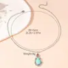 Brincos de Turquesa Europeus e Americanos Novos Brincos Bohemianos de Pingente Gota com Franjas Conjunto de Joias Geométricas Retrô