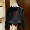 Camiseta de manga larga para niña 2026 nuevo modelo 100% algodón puro, ropa de otoño elegante y versátil para niñas, ropa casual para niños