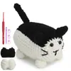 Paquete de Materiales de Crochet Más Vendido de Amazon Serie de Animales Hilo Worsted Crochet Regalo Navideño Juguete Video en Inglés