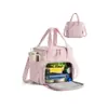 Bolsa Aislante de Doble Capa de Pana Retro Fuente de Fábrica 14L Gran Capacidad Empaque de Almuerzo Vaso de Agua de 40oz