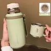 Copo Térmico Simples de Aço Inoxidável 316, Grande Capacidade, Garrafa de Água Esportiva para Manter o Frio para Homens e Mulheres, Copo de Água Portátil para Viagem e Carro