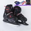 Zapatos de Patinaje de Velocidad, Patines de Hielo para Adultos, Patines de Ruedas para Niños, Patines de Hielo, Patines de Hockey sobre Hielo Ajustables, Patines de Patinaje de Velocidad