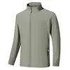 Ropa de Protección Solar para Parejas de Verano para Exteriores, Resistente a los Rayos UV, Transpirable, de Seda Helada, con Capucha, Logo Personalizable para Team Building de Empresa