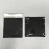 Bolsas Opacas Auto-Sellables, Materiales de Empaque, Bolsas Ciega para Tarjetas, Bolsas de Empaque para Insignias, Bolsas Autoadhesivas de Papel de Aluminio Negro