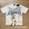 25 Venta al por mayor transfronteriza Tendencia de Belleza Emoción Mixta Serie de Diamantes Calientes Camisetas Sueltas de Manga Corta High Street Hip-Hop para Hombres y Mujeres en