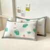 Funda de almohada infantil de seda de hielo lavable colchoneta de verano funda de almohada funda de almohada de verano para adultos funda de almohada para el hogar par con colchoneta