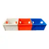 Caja Base Universal de PVC Tipo 86 Caja de Conexiones Empotrada Caja de Enchufe y Interruptor Caja de Conexiones sin Costuras de Tres Agujeros
