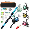 Vara de pesca conjunto completo vara para isca conjunto vara para arremesso longo pesca em mar vara com cabo de pistola carretilha isca macia anzol linha equipamento de pesca conjunto completo