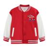 Chaqueta para niños Primavera y Otoño nueva chaqueta guapa para niños que combina con todo cárdigan invierno uniforme de béisbol con forro polar para niños moda