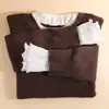 Guantes Dulces de Encaje Estilo Japonés para Niña Creativos de Encaje Multicapa Manga de Campana Guantes Decorativos para Cuello Otoño e Invierno Manga Larga