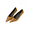 Zapatos de Otoño para Mujer Four Seasons 2026 con Tacones de Aguja y Puntas Finas, Tallas 35-40