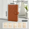 Organizador de joias bordado de alta qualidade com fechos de pressão, múltiplos compartimentos e design anti-manchas para guardar prata, ouro e outras joias, perfeito para viagens