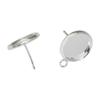YB bin [liquidación de stock] Nuevos aretes de cobre de temperamento simple retro anti-pérdida de Corea, aretes de venta directa de fábrica