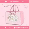 Bolsa de Dibujos Animados Transfronteriza Bolsa de Viaje Gran Capacidad Bolsa de Almacenamiento Linda Bolsa de Equipaje Infantil Maleta con Ruedas Bolso Portátil de Fieltro