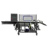 Equipamento para Empanar Bife de Frango, Máquina de Empanar Totalmente Automática, Máquina de Empanar Multifuncional Contínua