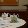 Tetera de cerámica estilo británico creativa individual Tetera de té juego de té Té para uno