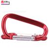 Mosquetão de liga de alumínio hebraico Não. 7 D-shaped flat 6.2 linha cor escalada fivela chaleira mochila de roupas gancho rápido