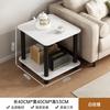 Mesa Pequena Simples Aluguel Casa Pequena Mesa de Estar Sala de Estar Sofá Mesa Lateral Doméstica Mesa Quadrada Pequena Quarto Cabeceira Rack