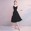 Vestido de Noche para Hombre Pequeño Femenino Banquete Elegante Blanco Vestidos de Dama de Honor Usualmente Llevan Francés Alta Textura Vestido de Tirantes