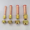 Tubo de cobre para unidade interna de ar condicionado espessado com conectores, conector único 6 10 12 16 19 juntas soldadas, tubo de cobre puro
