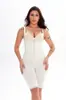 Modelador de Corpo Body de Peça Única com Zíper Estilo Aliexpress Estilo Europeu e Americano Exposição do Bumbum Controle da Barriga Levanta Bumbum Abertura na Virilha Modelador Corporal Direto do Fabricante