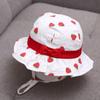Nuevo Sombrero de Pescador Delgado para Niños Primavera y Verano Estilo Coreano Estampado de Dibujos Animados Sombrero de Sol de Ala Ancha Todo Fósforo para Niños Grandes