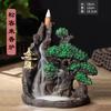 Queimador de incenso de refluxo criativo sândalo resina madeira de agar decoração artesanato casa interior Zen queimador de incenso vendas diretas de fábrica