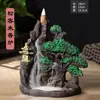 Queimador de Incenso de Refluxo Criativo Sandália Madeira de Agar Madeira Resina Ornamentos Artesanato Casa Interior Zen Aromaterapia Queimador Venda Direta da Fábrica