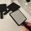 Espejo de Mano Simple para Maquillaje para Uso en Dormitorio, una Herramienta Pequeña de Maquillaje, Espejo Portátil Cuadrado Mini Estilo Coreano Estilo Ins