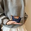 Super Mini Bolso Dumpling 2025 Verano Nuevo Nylon Francés Cuero Monedero Audífonos Lápiz Labial Llaves Pequeño Bolso Colgante Venta al por Mayor