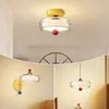 Nueva Lámpara Colgante de Protección Ocular de Espectro Completo Estilo Memphis Dormitorio Sala de Estar Casa de Huéspedes Dormitorio Estudio Lámpara de Pared Creativa Luz de Pasillo