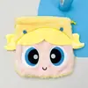 Bolsa de felpa estilo japonés linda para monedas con cordón bolsa portátil para guardar toallas sanitarias accesorio JK bolso cruzado pequeño simple