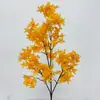 Flores de lila artificiales realistas de alta gama para paisajismo de jardines, flores de seda para exhibir en habitaciones modelo y salas de estar