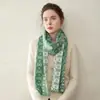 Bufanda Jacquard Vintage 100% Cachemira Pura Amigable con la Piel Suave Cálida Protección contra el Frío Bufanda Sencilla para Exteriores Ciclismo Polaina para el Cuello