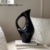 Estilo Francés Ins Jarrón de Cerámica Lujo Accesible Arreglo Floral Nicho de Gama Alta Decoración del Hogar Jarrón Hidropónico Adornos Cerámicos